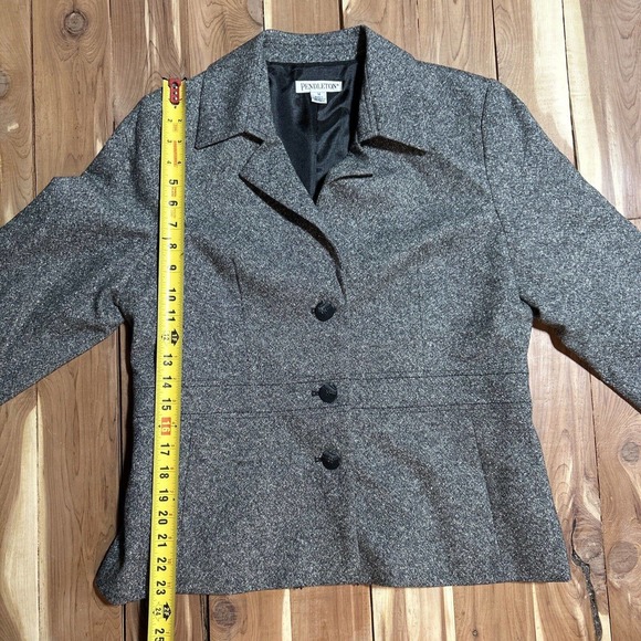 Vintage Pendleton Wool Suit Women’s Size 14 Jacket Size 10 Pants Wool/Silk - Picture 6 of 14